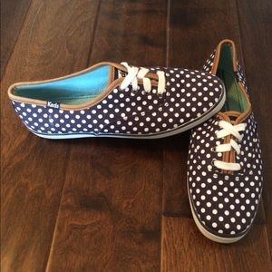 Polka dot Keds